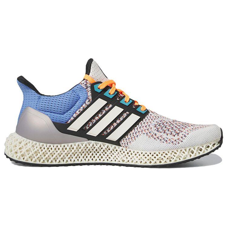 Rich Mnisi X Adidas Ultra 4D Pride - Chalk Blue Fusion Unisex Sneakers White Chalk-White HP9735