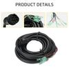 688-8258A-20-00 Main Wiring Harness for Yamaha Outboard Motor 703 Remote Control Box 10 Pin16.4FT Cable Replacement 688-8258A-20