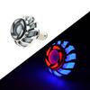 1PCS Motorcycle Warning Lamp Angel Eye Tail Brake Rear Lights LED Motorbike Brake Lamp Flash Strobe Accessories Universal