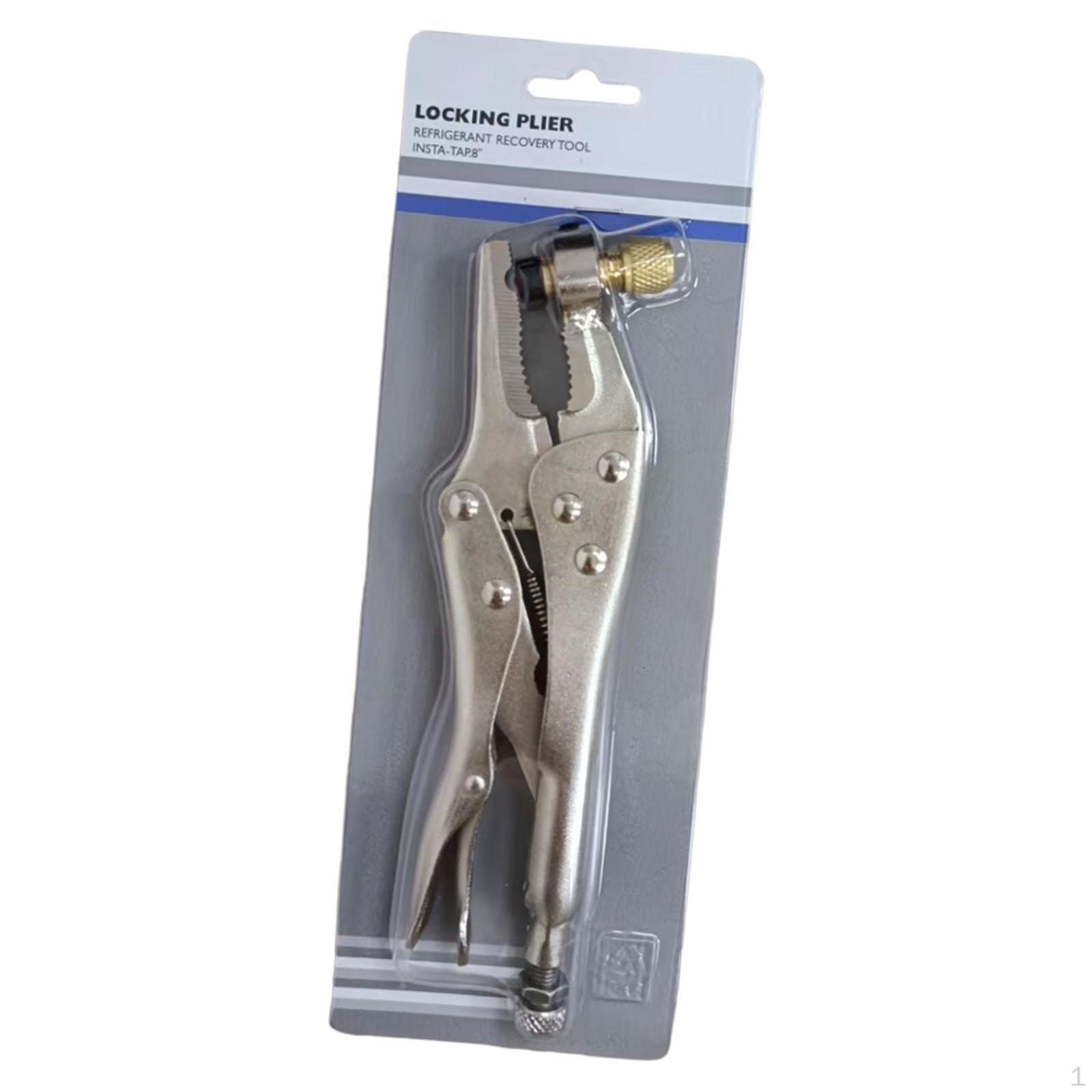 

Recovery Pliers Hand Tool Sturdy High Performance Easy to Use Refrigeration Line Locking for