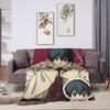 Yoichi Nagumo Sakamoto Days  Blanket Quality Soft  Throw Blanket Winter Travel Outdoor Pattern Bedspread