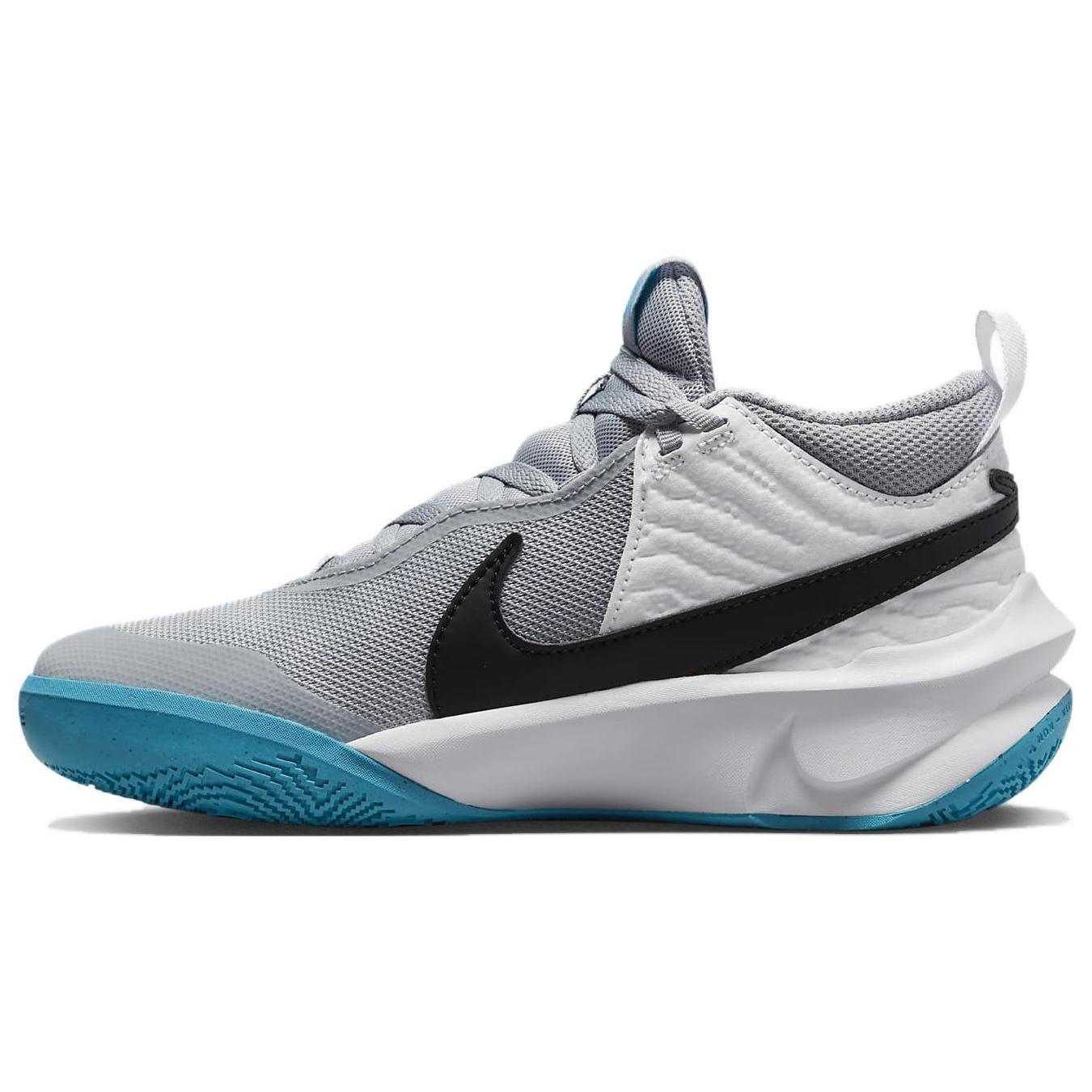 

Новые Nike Team Hustle D10 GS Серый Синий Молния CW6735-104 35.5
