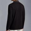 Moncler Logo Patch Long Sleeved Polo Shirt H20918B7010084556999