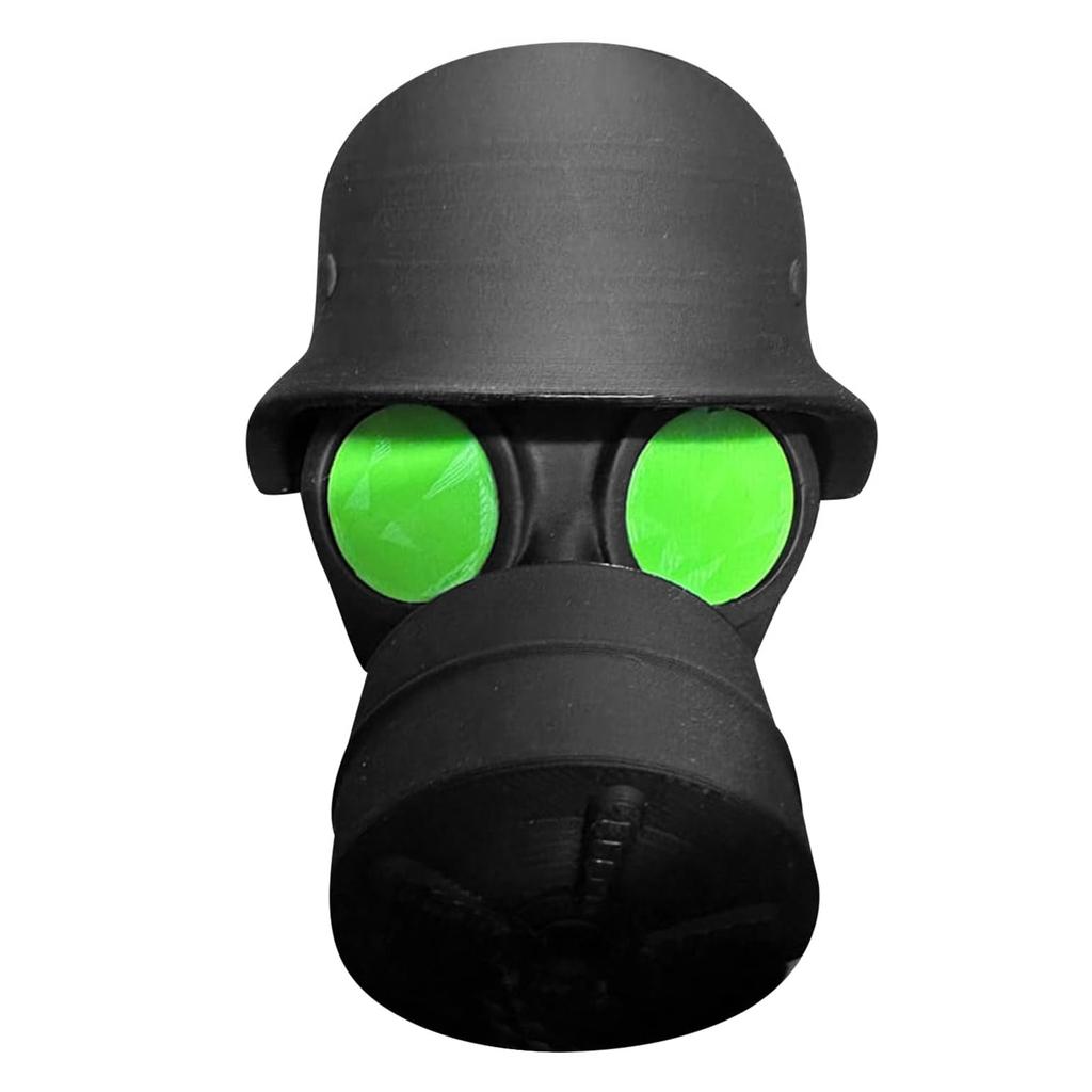 Fun Gas Mask Helmet Cover Cap for Trailer Coupling Dust Headgear Towball Hitch Secure Hook Protector for Cars Caravan Decoration