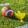 Football Penalty Flag Polyester Cloth Football Challenge Flags Football Flags for Football Games Party Accessory