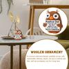 Crochet Support Motivational Crochet Animals Handmade Crochet Owl Doll Cute Support Toy Support Doll