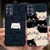 For OPPO Reno5 Pro 5G 4G Reno5 Phone Case Reno 5 5Pro CPH2201 CPH2145 Cute Cat Cartoon Candy Color Soft Silicone TPU Back Cover
