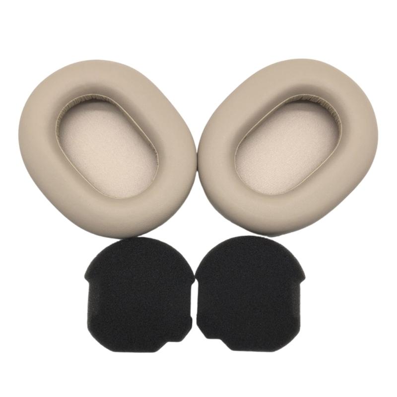 Comfort Protein Leather Earpads Covers Ear Cushions For WH-1000XM5 WH1000XM5 Headphones Enhances Listening