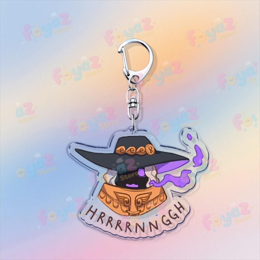 

Hades 2 Game Chibi Keychain Accessories Bag Car Charms Volumes Author Characters Kawaii Keyrings Jewelry Fans Freinds Gift