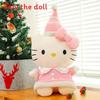 Christmas Hello Kitty Plush Toy With Soft Short Plush For Kids Play And Gift