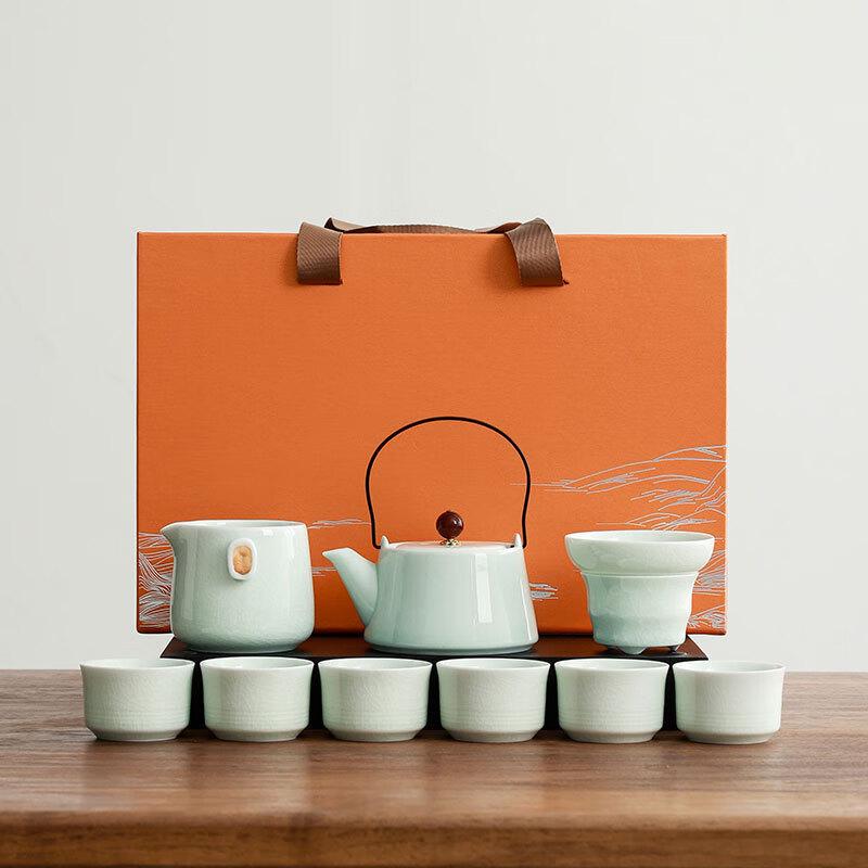 Zhiyue Ge Kiln Ceramic Kung Fu Tea Set