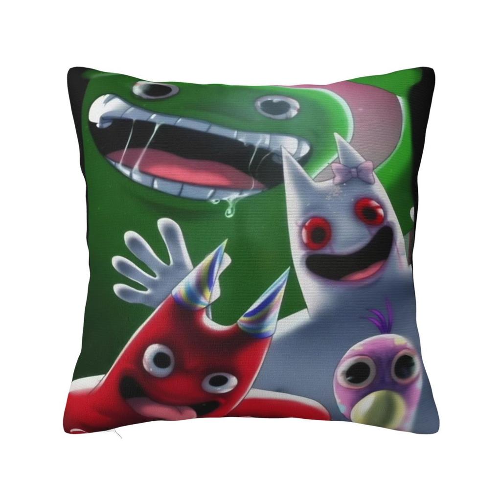 Garten Of Banban Group Cartoon Square Pillow Cases Jumbo Josh Cushion Cover Novelty Decorative Pillowcase For Seat 45X45Cm