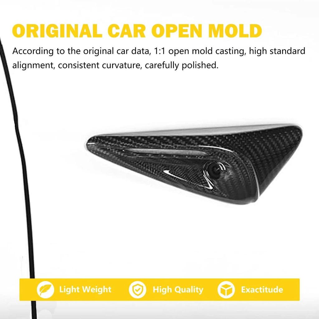 Tesla Model 3/Y Kamera Kotflügel: Vollständige decorative & schützende Hülle