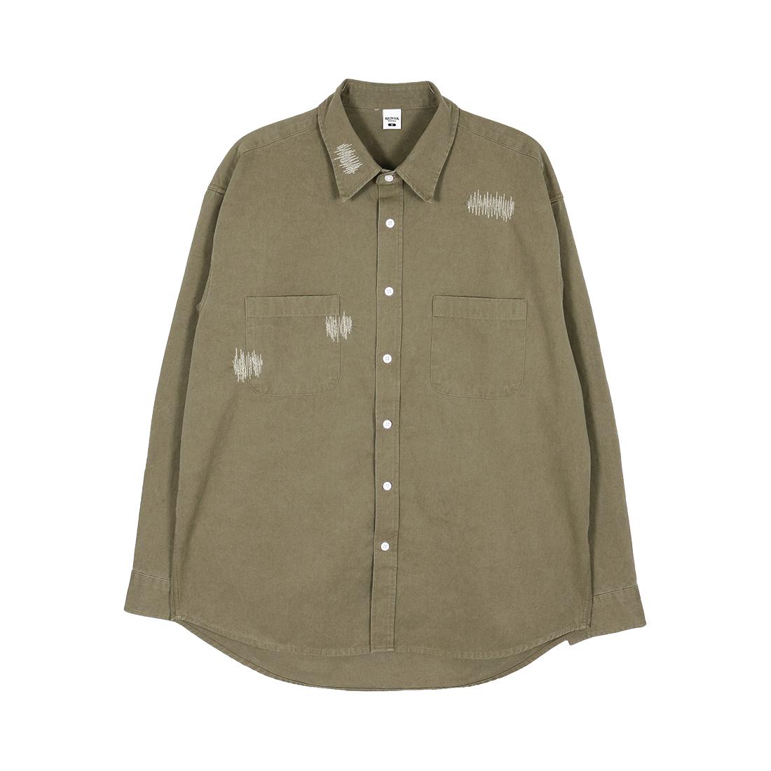 Riover Add Damaged Shirt - Beige M