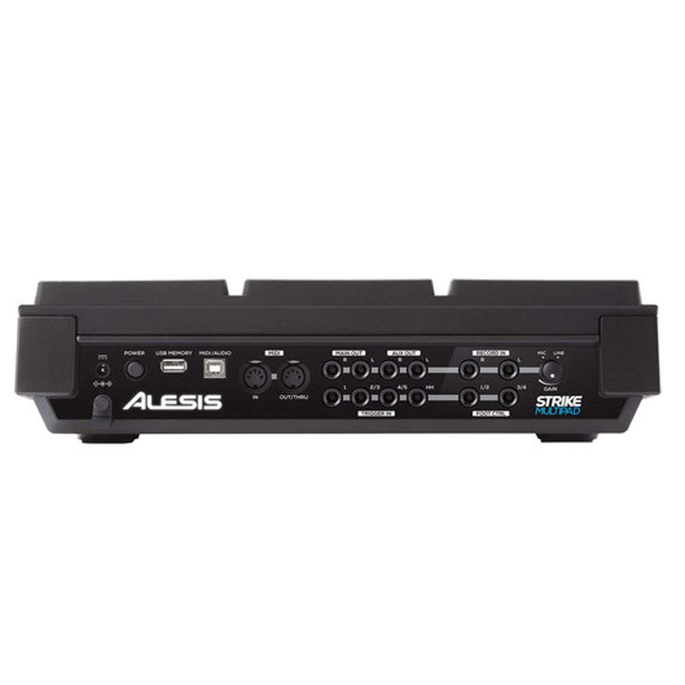 Alesis Strike MultiPad Electronic Percussion SamplerLooper with 4.3-inch Display, Sampling Pads, Sound Card, 9 Velocity-Sensitive Pads, MIDIUSB