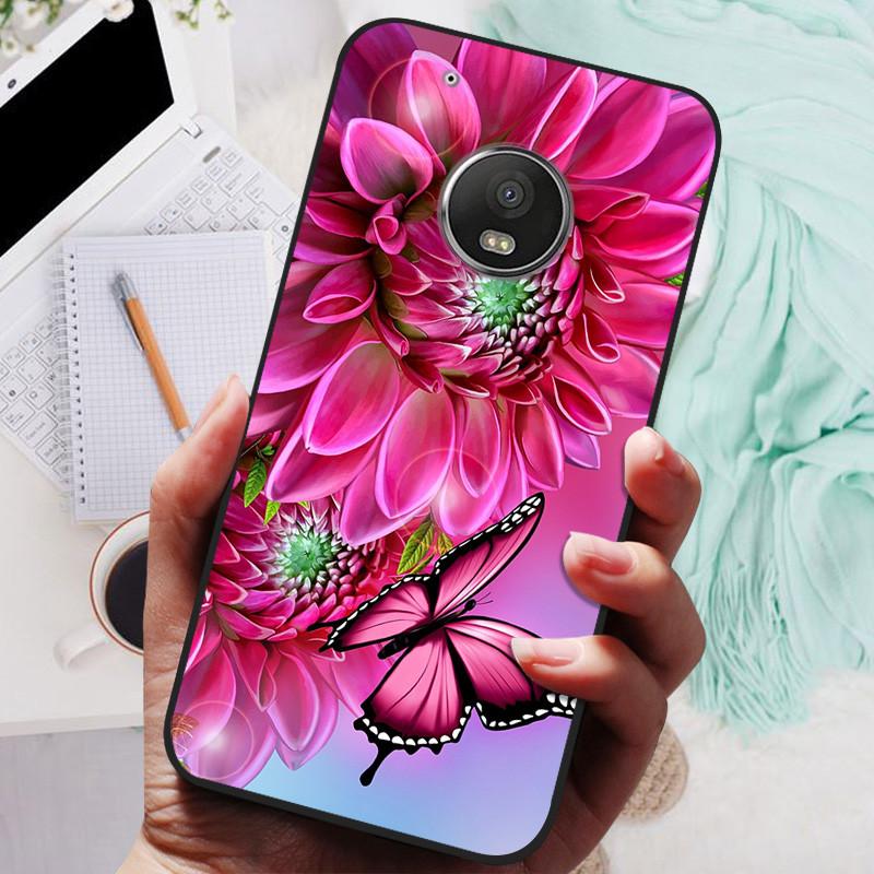 Pro Motorola Moto G5 Plus Pouzdro Černý Kryt Lev Vlk Silikonový Měkký Zadní Kryty Pro Moto G5 Plus Pouzdro Na Telefon G5+ Ochranný Kryt