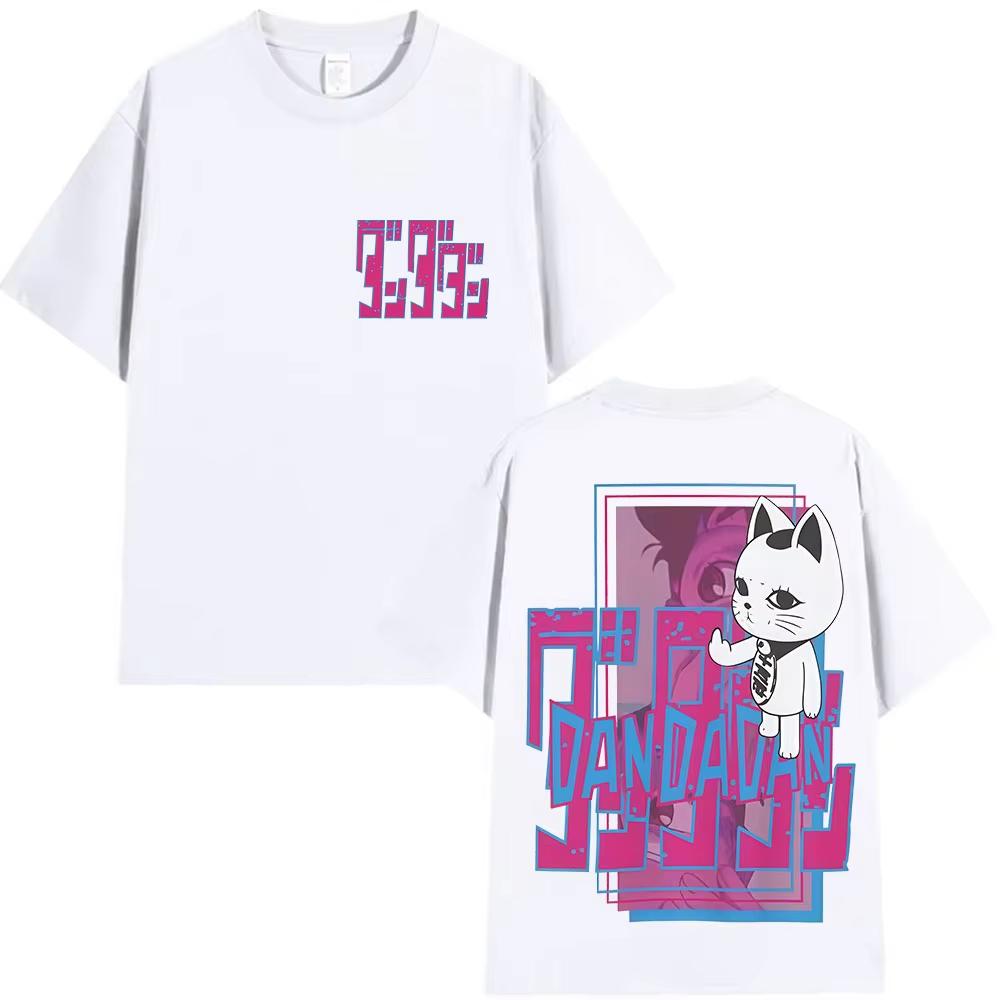 2026 Japanese Anime Danda Danda Turbine Grandma Tshirt for Unisex and Women with An Oneck Design Streetwear Style