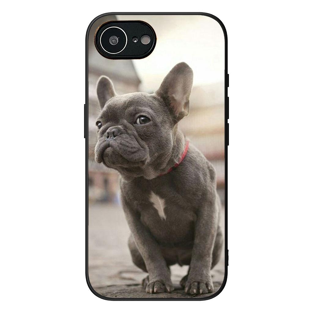 Für Motorola Moto G04 G13 G14 G22 G23 G20 G32 G34 G35 G64 G82 G84 G53 G60 G72 E14 E15 E13 Handyhülle Haustier Frankreich Hund Bulldogge