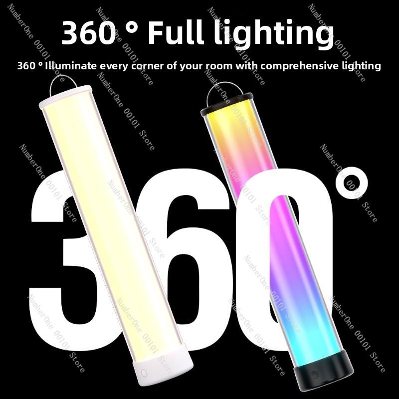 Smart bluetooth dimming color dimming 3600mA battery charging desk lamp