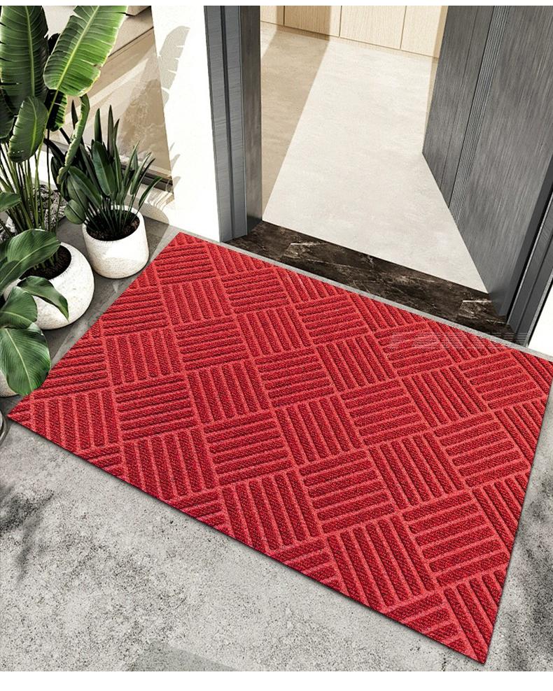 Antislip Ruit Deurmat Makkelijk Schoon te Maken Effen Vloerkleed Voor Keuken Badkamer Hal Entree Duurzaam Tapijt 40x60cm