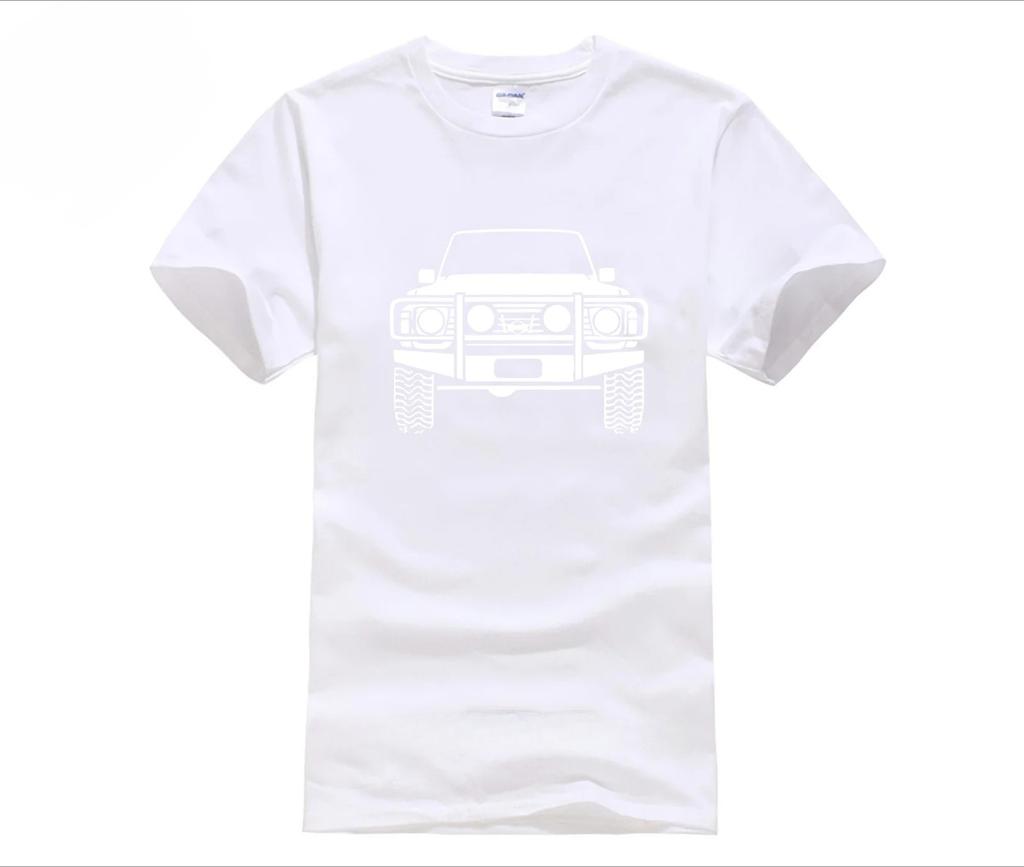Unisex černé tričko Patrol Gq Y60 4WD 4x4 Auto Tištěné Ležérní Tričko