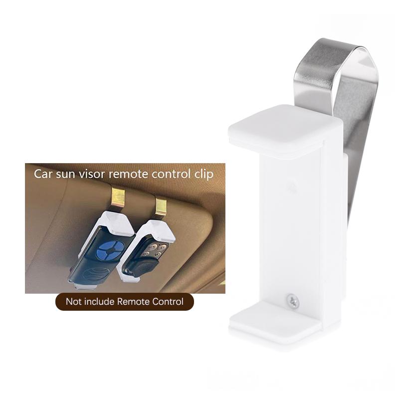 

Adjustable Car Sun Visor Clip Holder Gate Remote Control 46Mm-65Mm For Garage Door Remote Barrier Control Car Key Opener Onesize
