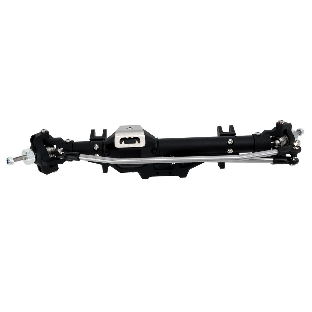 1 10 RC Front Axle Aluminum Alloy Diamond Shaped for Axial Wraith 90018 90020 90045 RR10 90048 90053Black