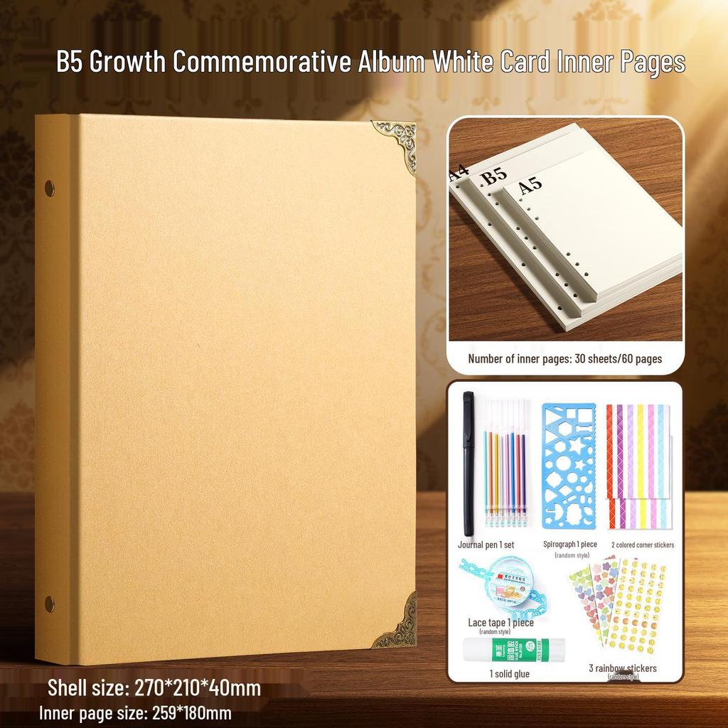 Sixth Grade Graduation Memory Album: DIY Handmade Loose-Leaf Book