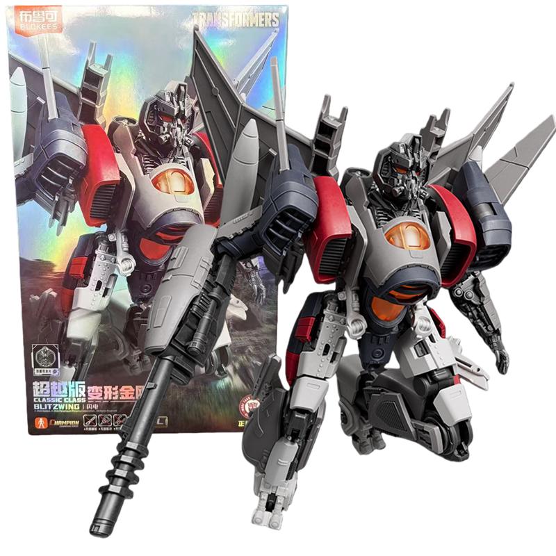 Blokees Movies Transformers One Toys LED Optimus Prime Starscream SENTINEL PRIME Megatron Action Figure Assembled Toy Kids Gift