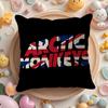 A-Arctic M-Monkeys Band Cushion Cover Natural Linen Organic Fabric Double-Sided Printing Sofa Home Decor Gift Pillow Cover