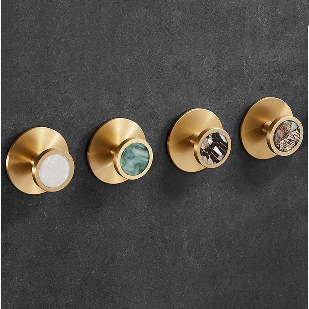 

Multifunction Wall Hook Brass Storage Hang Hooks Rack Wall Hangings Towel Coat Hat Robe Style 5