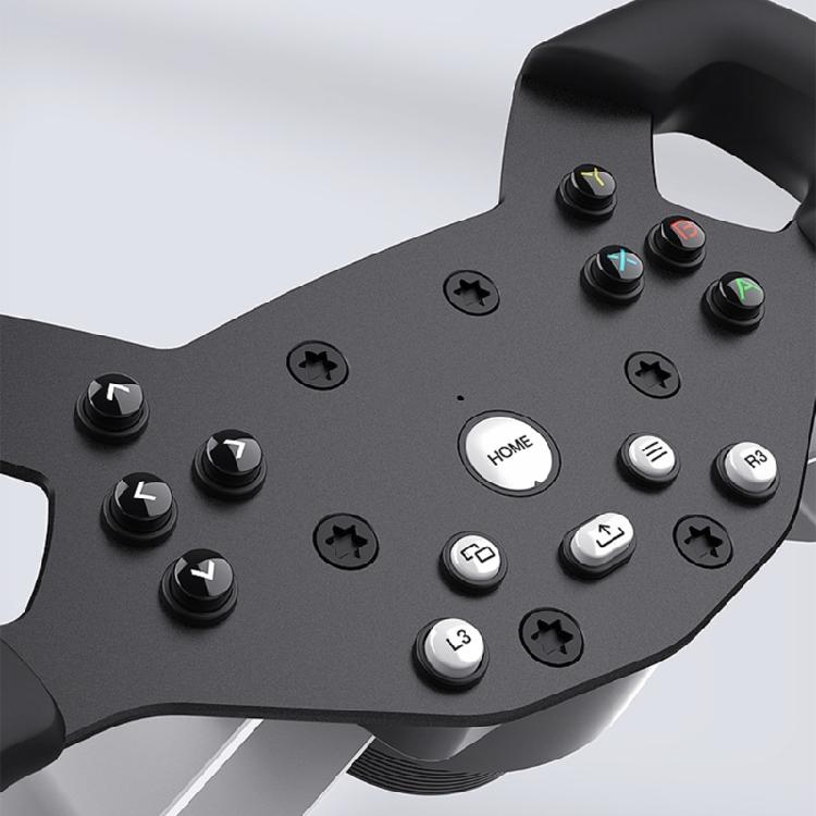 Ergonomic Racing Wheel Replacement Aluminum Frame Enhanced Grip Texture Easy To Use for Simulation Gaming Controllers