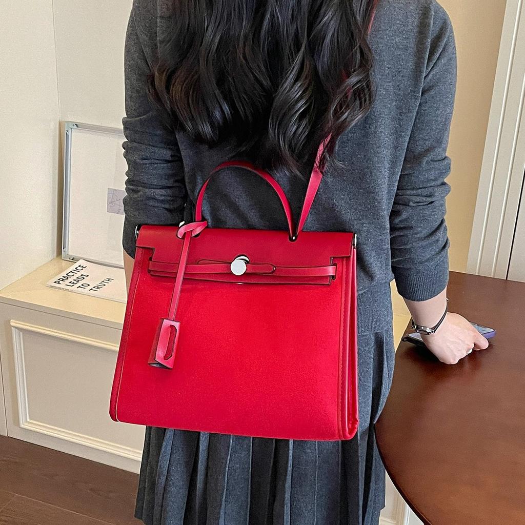 Summer New Foreign Style Texture Simple Trend Generous Bag Fashion Casual Fashion Women'S Shoulder Messenger Bag