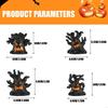 Led Battery Operated Scary Tree Decors with Glowing Face,Lighted Fantasy Figure Collection,Shelf Display with Character Y5GB