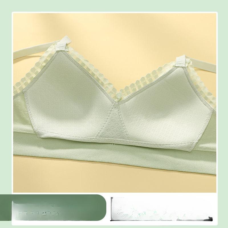 Potící Dívčí Podprsenky Bezdrátové Spodní Prádlo Pro Ženy Push Up Lingerie Jednobarevné Jednoduché S Vycpávkou Podprsenky