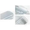 Small Travel Soap Container Secure Cover Multiple Purpose Organizers Jewelry Accessories Storage PP