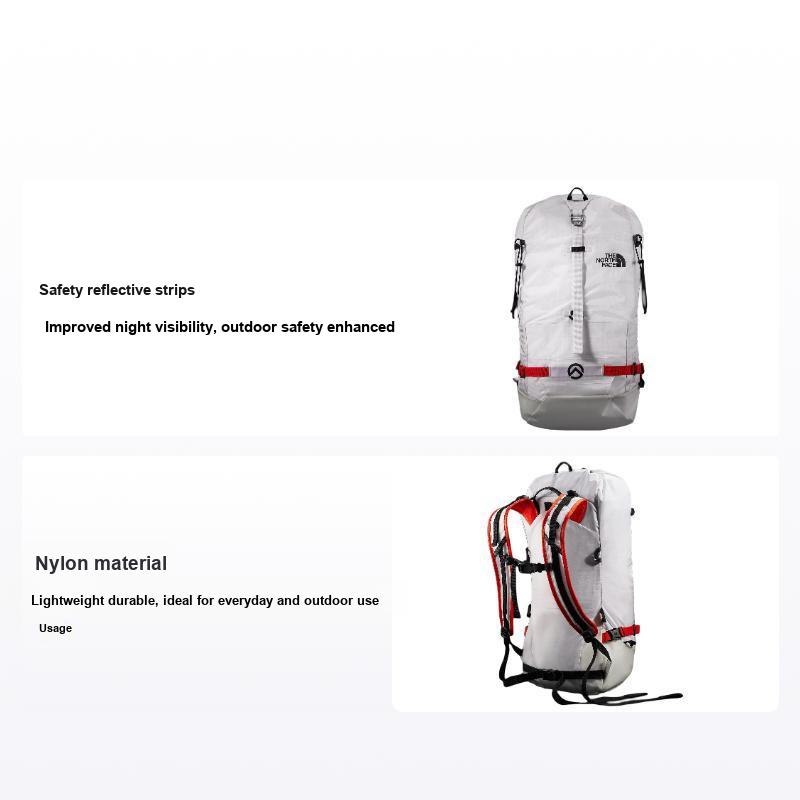 The North Face 27L Logo Drawstring Closure Backpack Unisex Backpack White NF0A52DD21W-OS White