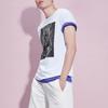 Li-Ning Disney Collaboration Series Printed Loose Round Neck Short Sleeve T-Shirt Men Tops White AHSP737-6