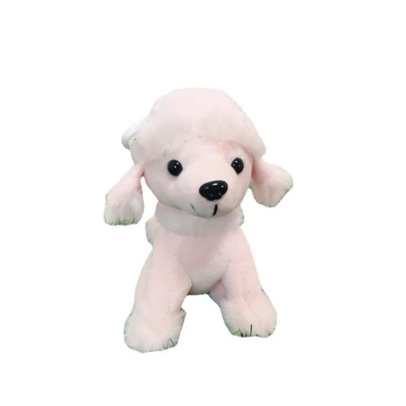 New Soft Pendant Cute  Simulation Poodle Plush Toy Bag Pendant Lifelike Sweet Keychain Doll Funny Cool  Birthday Gift