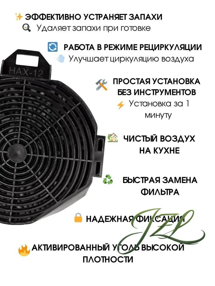 Carbon filter for drawing Haier Hax-12, 2 pcs