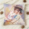 Anime BanG Dream Doublesided Printed Square Decorative Cushion Cover for Sofa Living Room Home Decor