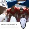 Cup Groin Athletic Protector Crotch Sports Guard Mens Box Cricket Breathable Guard Kids Sports T7X9