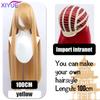 XIYUE Parrucche Cosplay Lunghe Sintetiche Colorate 100cm Parrucca Lolita Verde Rosa Bionda Viola Liscia Acconciatura per Festa di Halloween