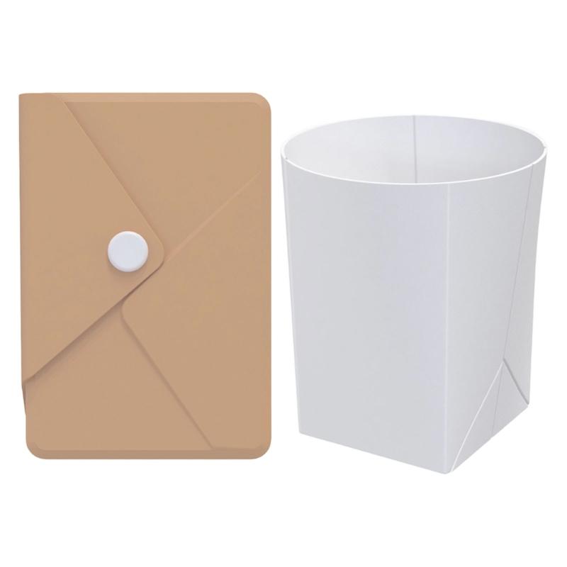 Outdoor Travel Folding Water Cup with Storage Bag Flexible Journey Container for Outdoor Camping Hiking