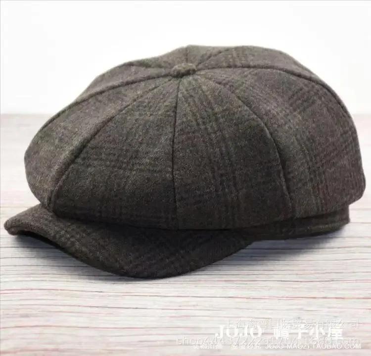 64cm Big Head Oversize Plus Size Men Classic Herringbone Newsboy Gatsby Hat Tweed Vintage Flat Ivy Cabbie Cap Gifts Sombreros