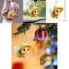 Adorable Acrylic Cartoon Bumblebee Car Ornament Ideal For Stylish Vehicle Decor