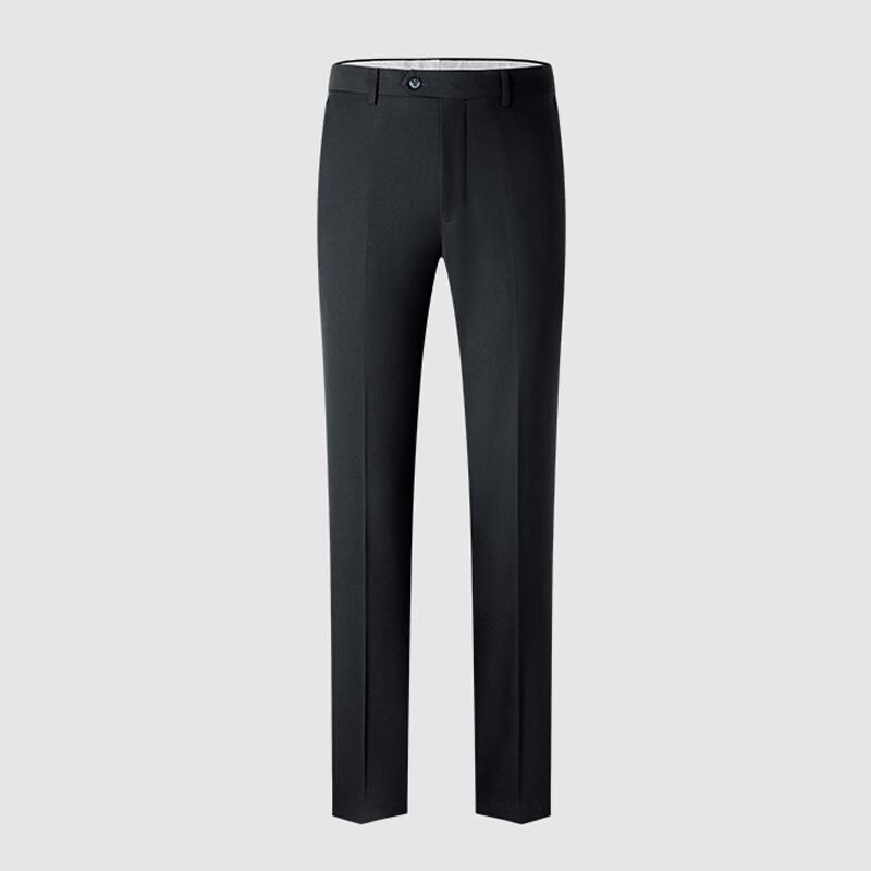Men's Straight-Leg Business Casual Suit Pants