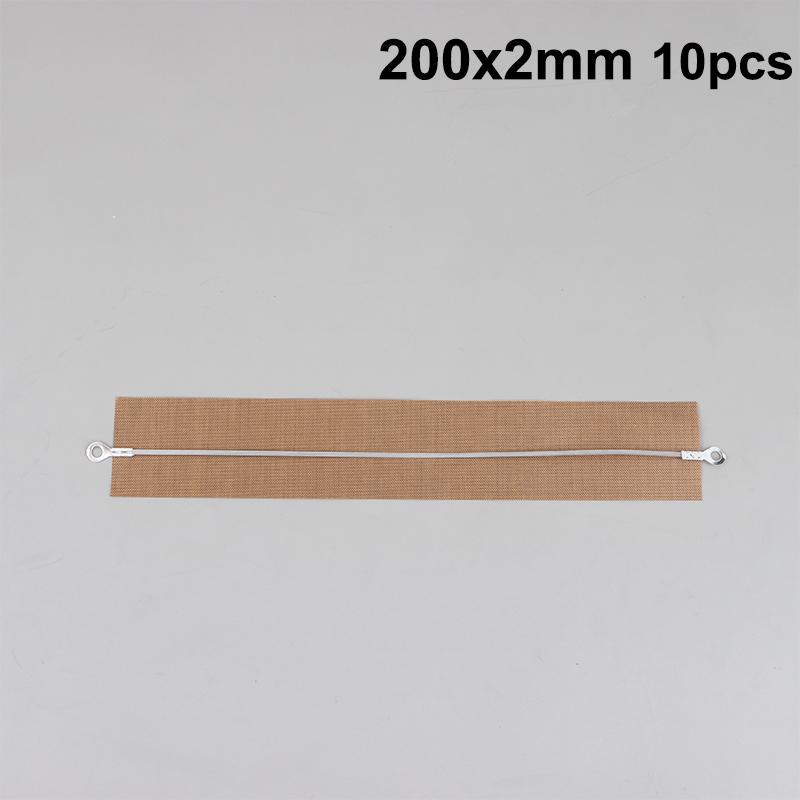 [HGS]5/10Pcs Impulse Sealer Heat Seal Strips Replacement Parts Element Grip Impulse Sealer Heating Element 20/30cm[HGS]
