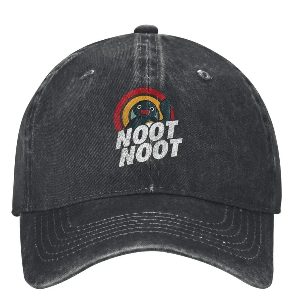 Pingu Noot Noot Baseball Cap Stylish Men Adult Hip Hop Hats Sun Visors Kpop Rock Snapback Cap Gift