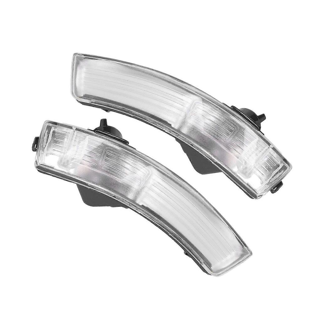 Pair of Rearview Wing Mirror Indicator Lens Turn Signal Light Cover 1538488 Fit for Ford Focus 08-18